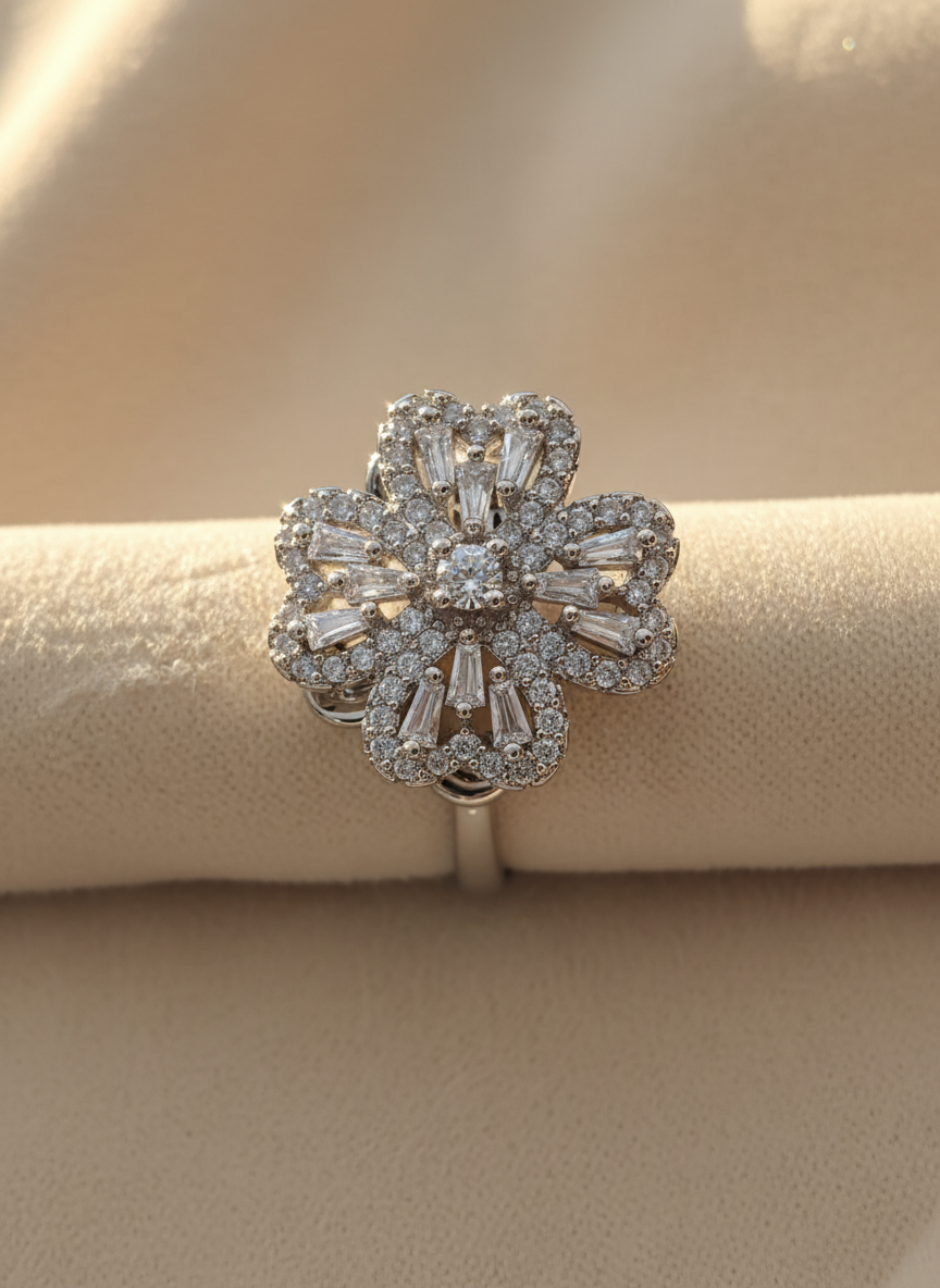 Bague Anti-Stress Harmonie - Fond Beige