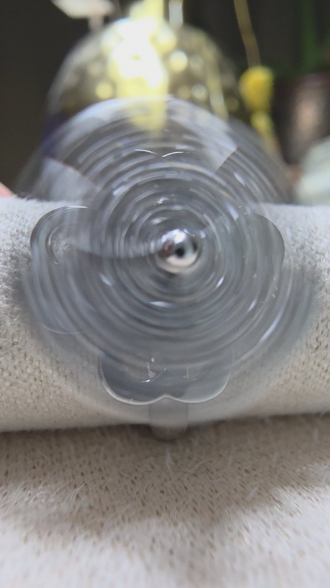 Bague Anti-Stress Chance Argentée