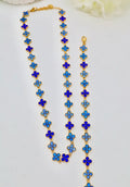 Parure IRIS Bleue