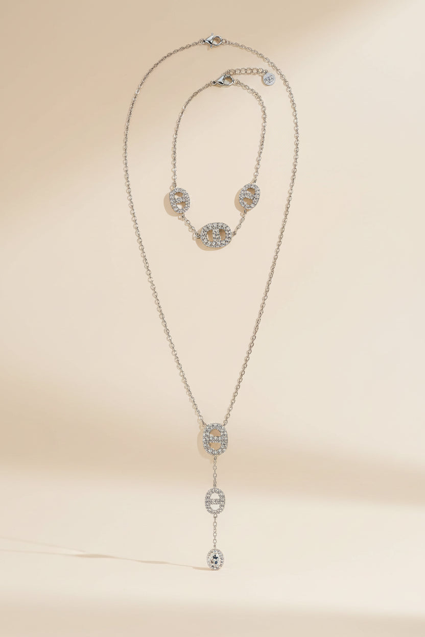 Parure Cascade Lumineuse