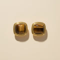 Boucles d'Oreilles Ambre