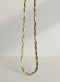 Collier Acier Inoxydable Chaîne Torsadée Épaisse
