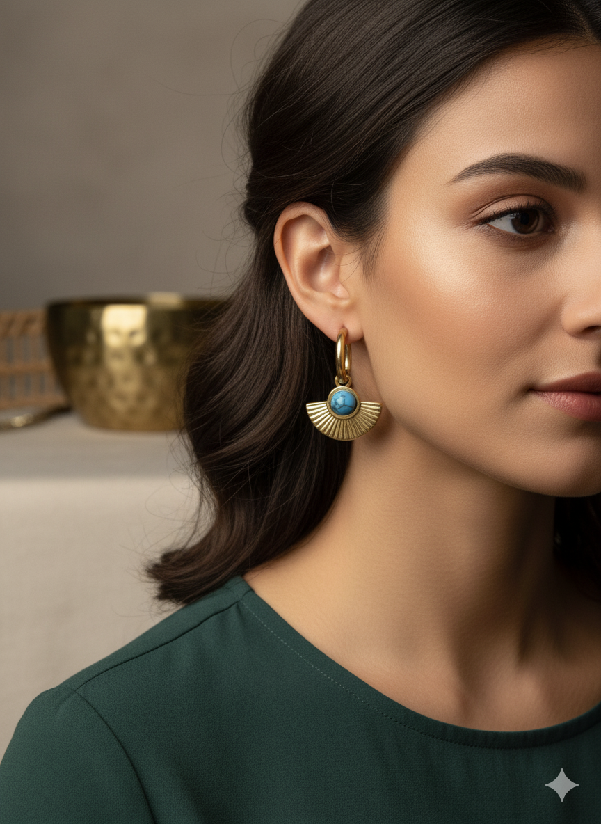 Boucles d'Oreilles Iris