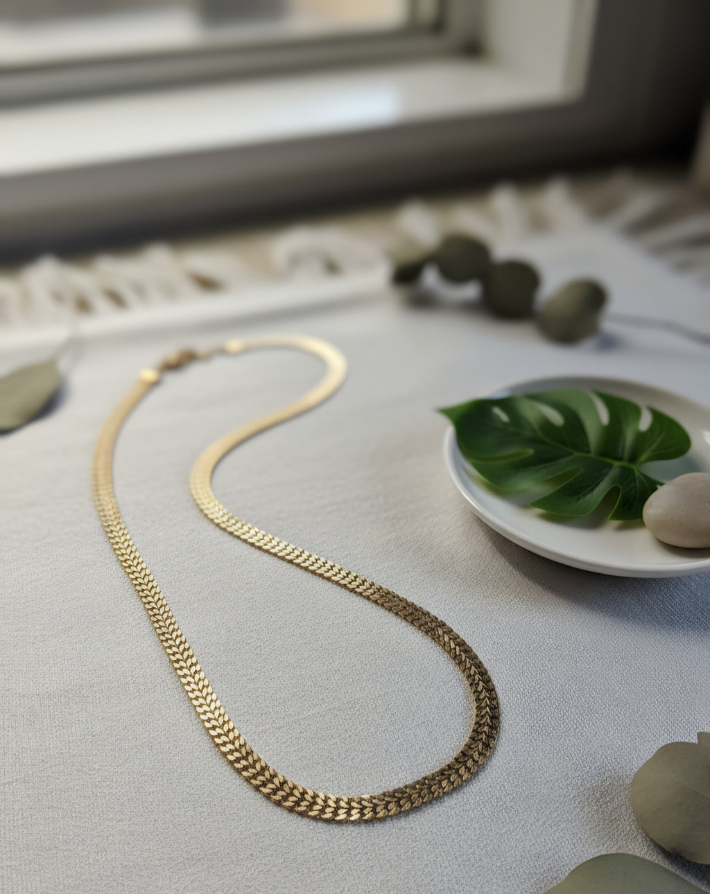 Collier Chaîne Dorée