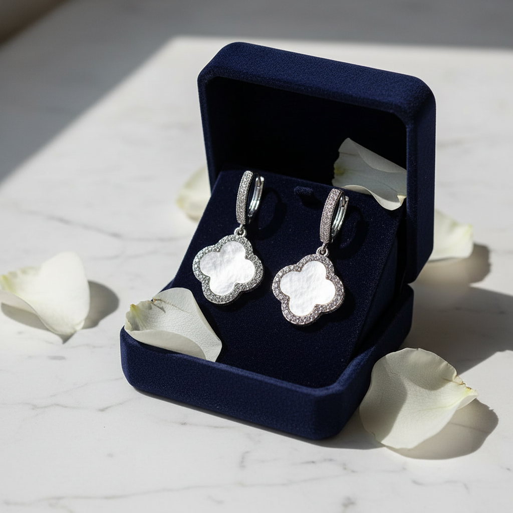 Boucles d'Oreilles Jade