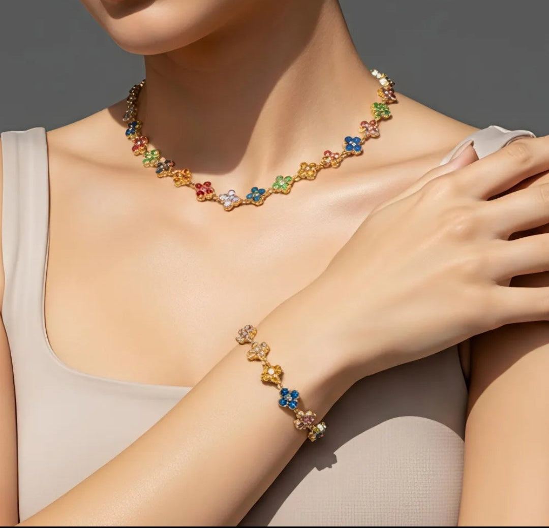 Collier Iris Multicolores