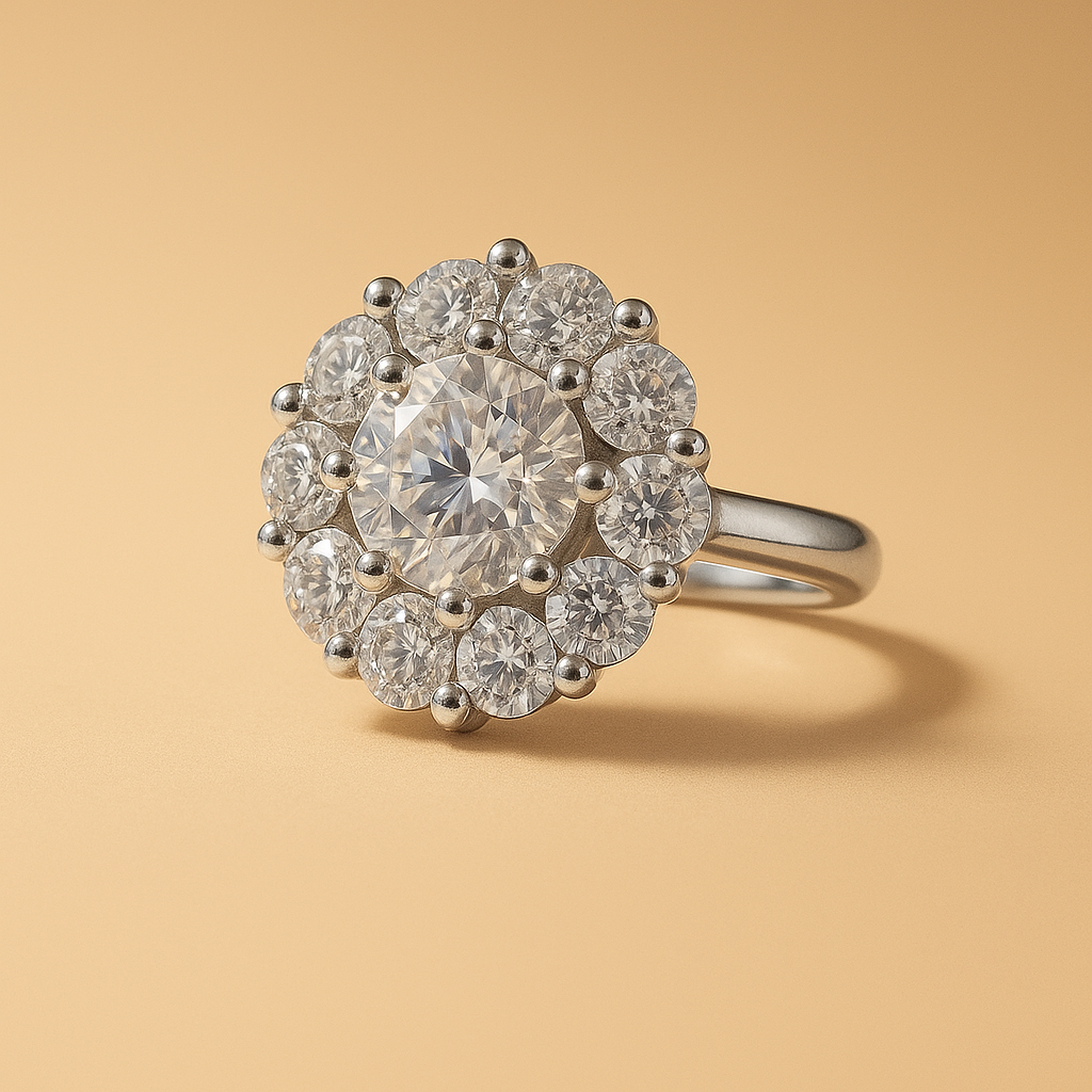 Bague Anti-Stress Éclat Argentée