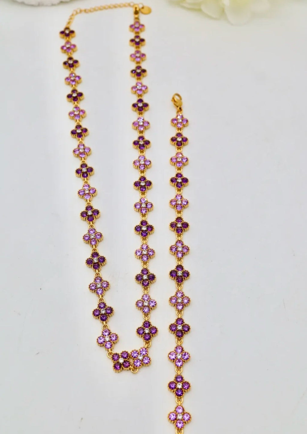 Parure IRIS Violet