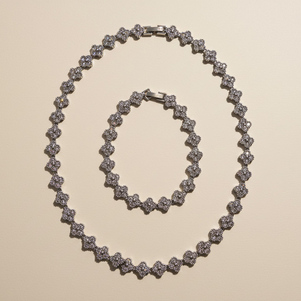 Parure Léa - Argent