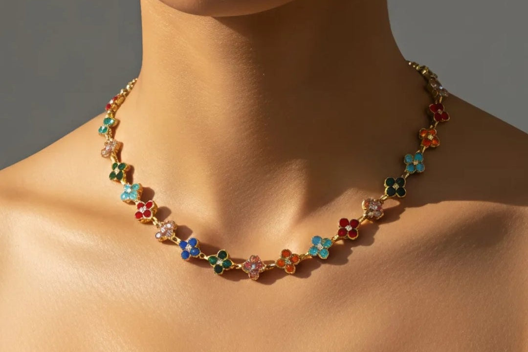 Collier Iris Multicolores