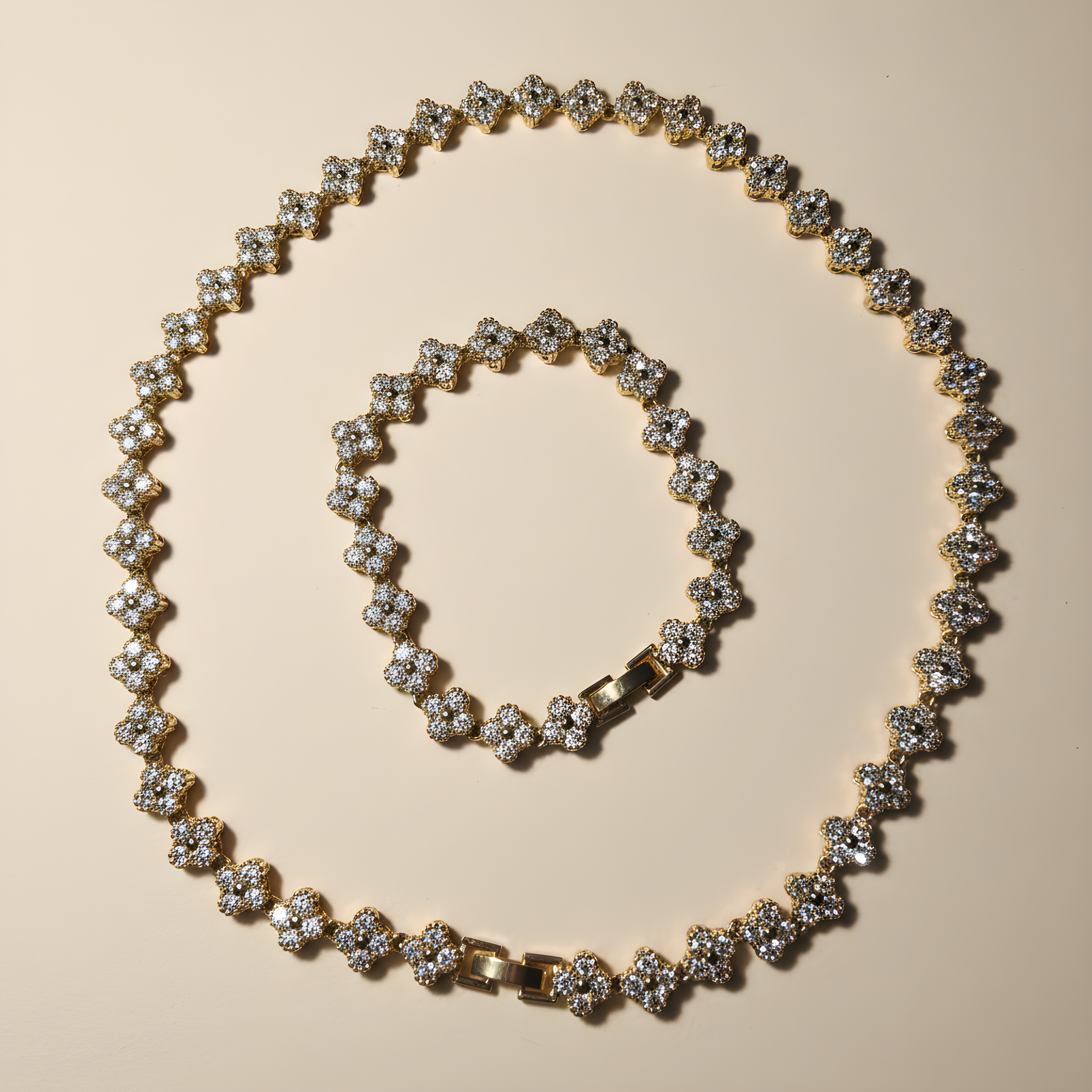 Parure Étoilée - Collier et Bracelet