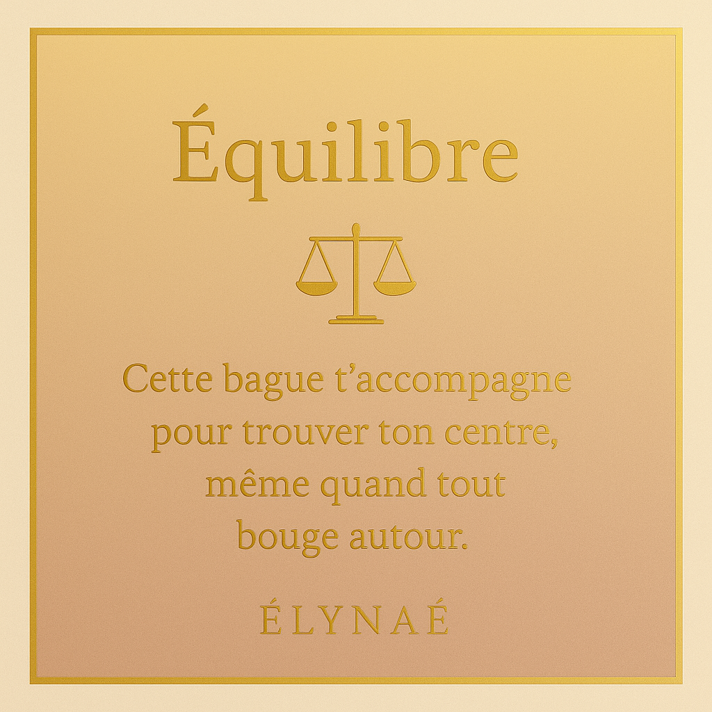 Bague Anti-Stress Harmonie