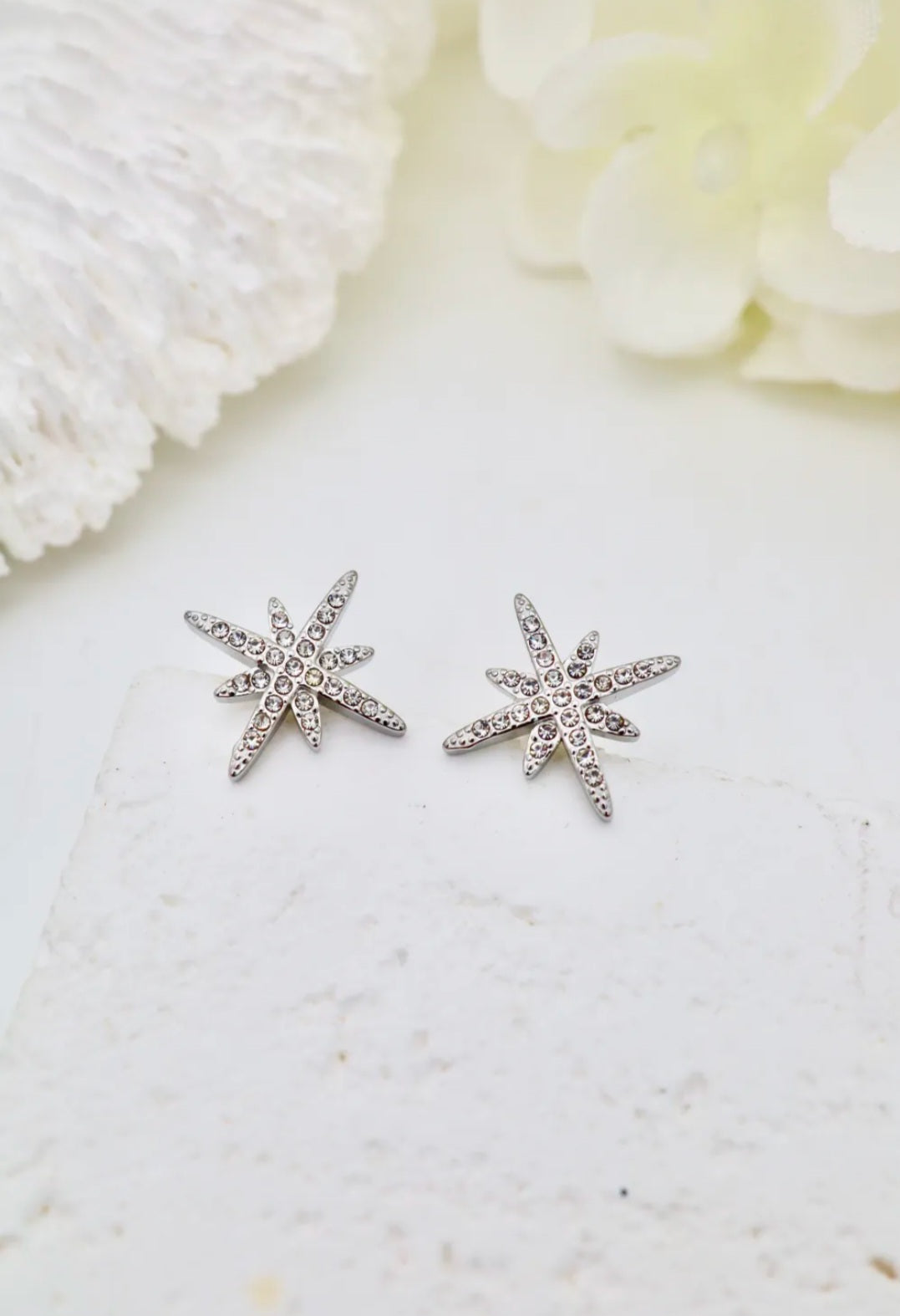 Boucles Pendantes Fleurs