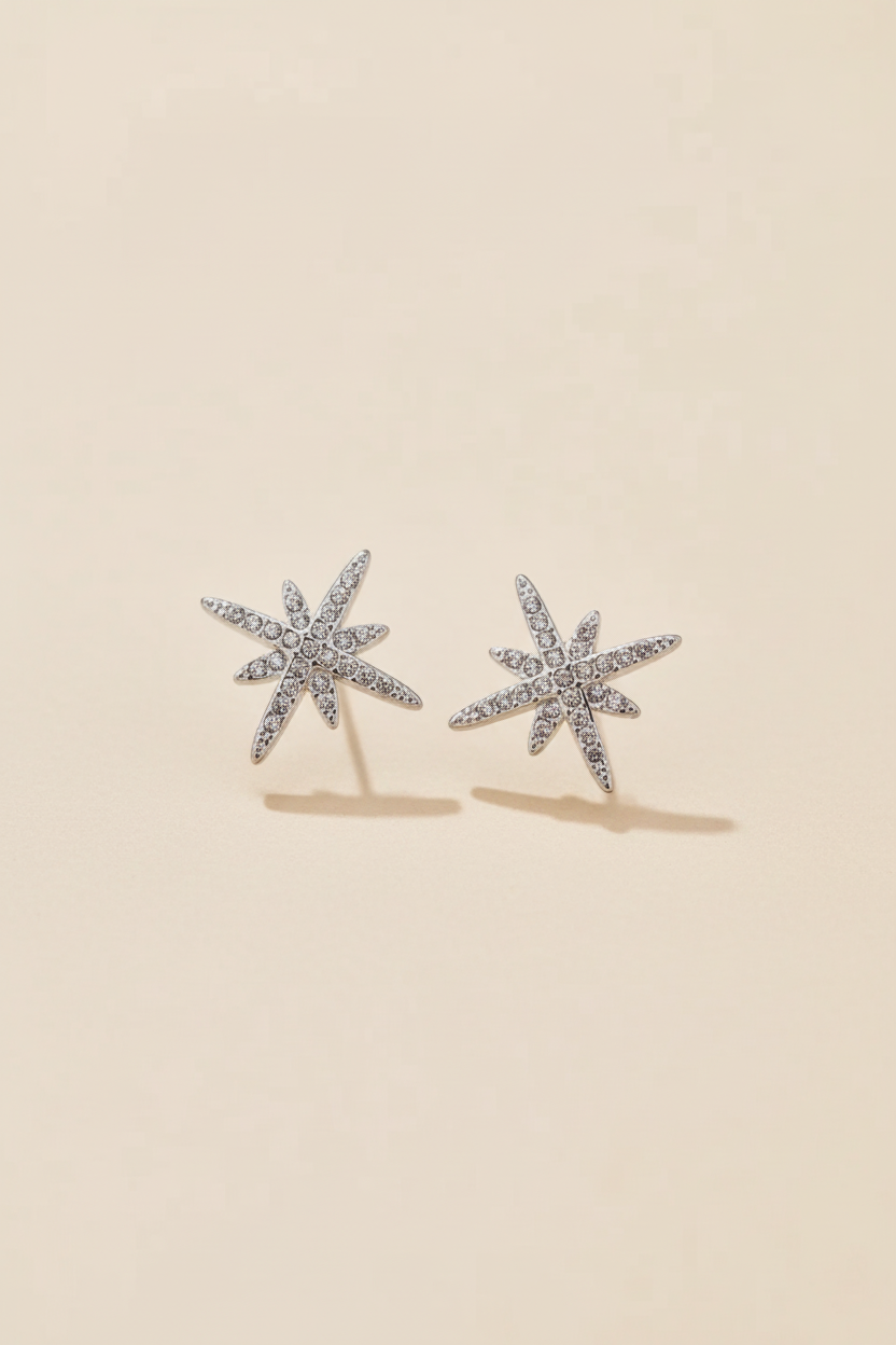 Boucles Pendantes Fleurs